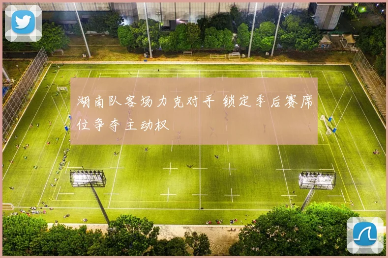 湖南队客场力克对手 锁定季后赛席位争夺主动权