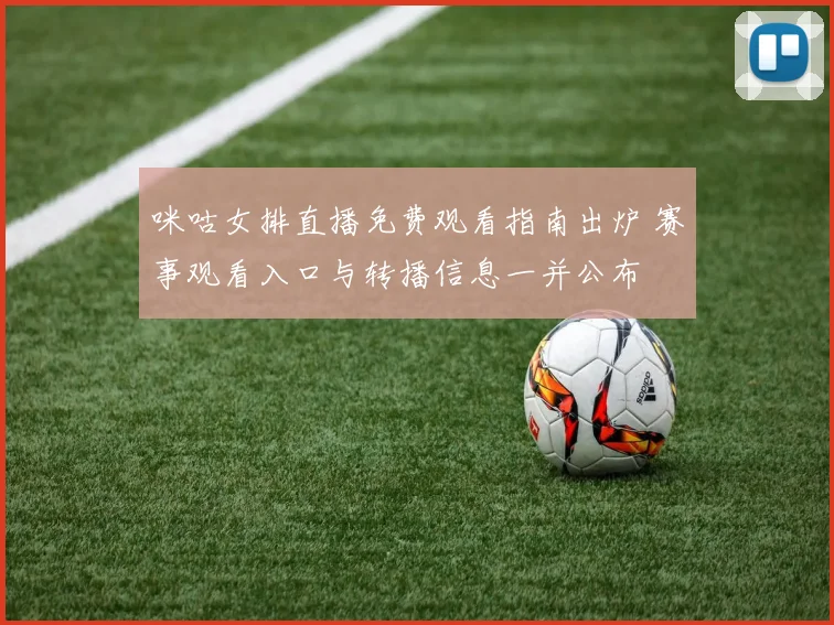 咪咕女排直播免费观看指南出炉 赛事观看入口与转播信息一并公布