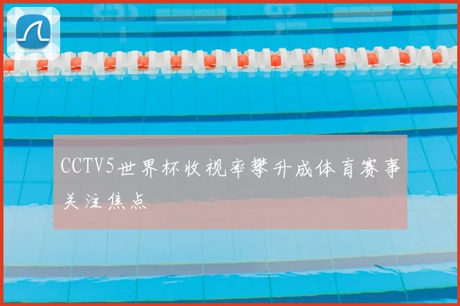 CCTV5世界杯收视率攀升成体育赛事关注焦点