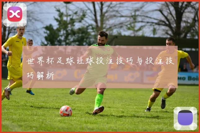 世界杯足球让球投注技巧与投注技巧解析