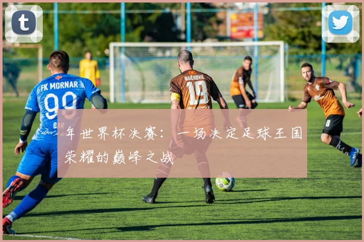 年世界杯决赛:一场决定足球王国荣耀的巅峰之战