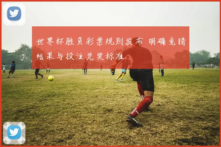 世界杯胜负彩票规则发布 明确竞猜结果与投注兑奖标准